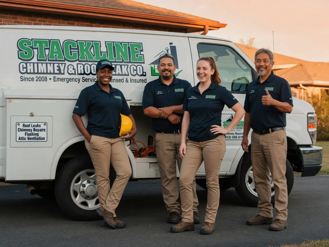 Chimney flashing repair company in Norwalk, OH